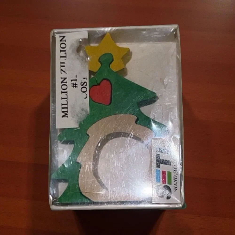 Set of 7 Seti Wooden Puzzles Letters, Holidays, Animals